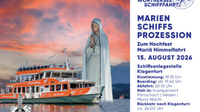 72. Mari­en­schiffs Pro­zes­si­on — Tickets fürs 2. Schiff erhält­lich!