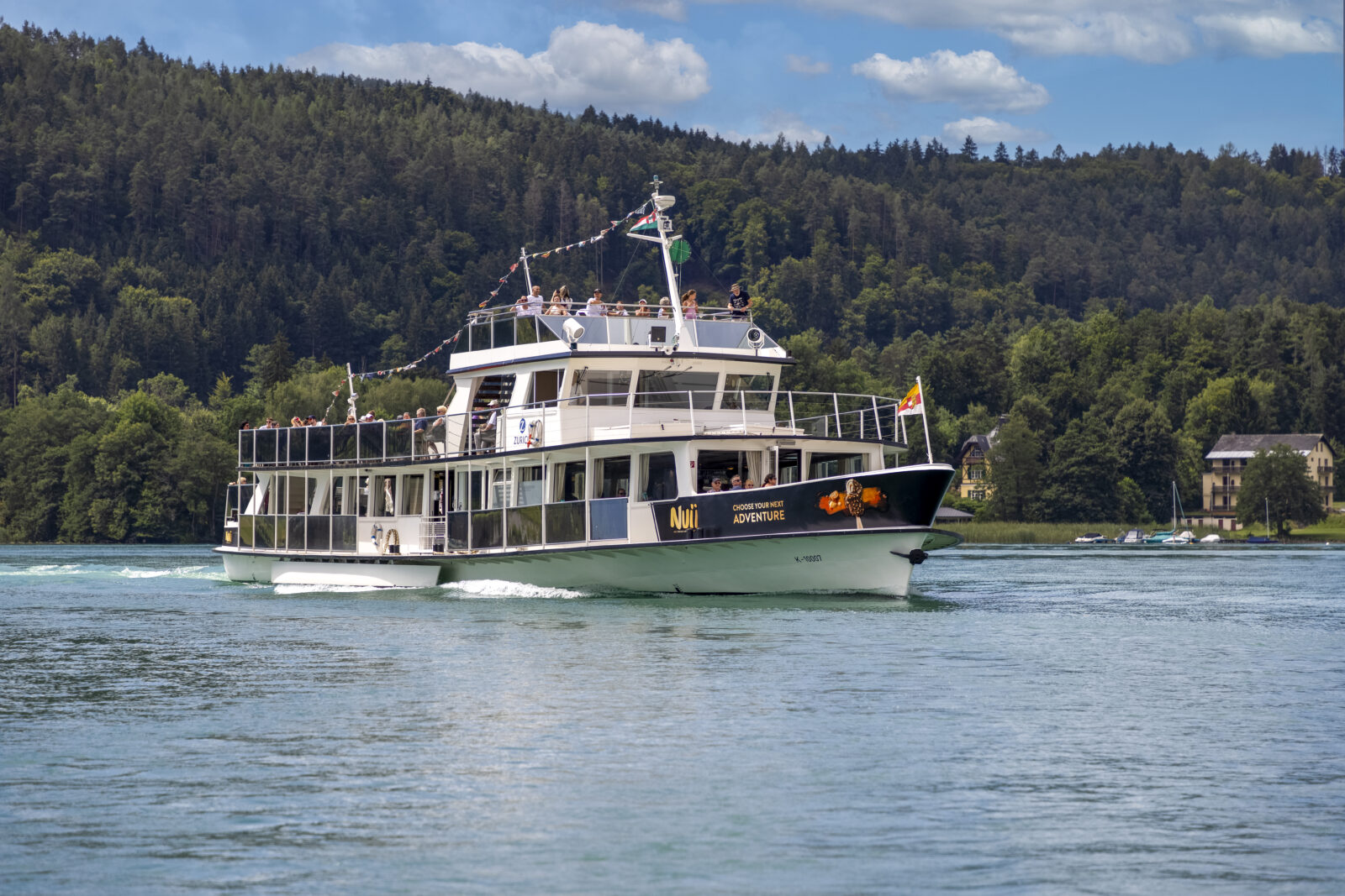 Das Schiff MS Klagenfurt