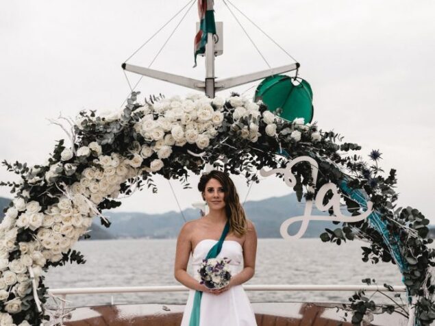 Hochzeit am Schiff