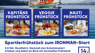 Sport­ler­früh­stück zum IRON­MAN-Start
